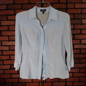 Light blue Bebe blouse